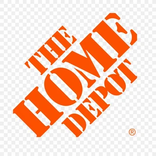 Home Depot logo.